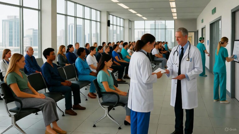 Crisis de personal en la salud pública