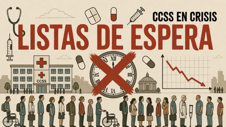 Crisis Persistente en la CCSS: Déficit de Especialistas Agrava Listas de Espera y Amenaza Salud Pública