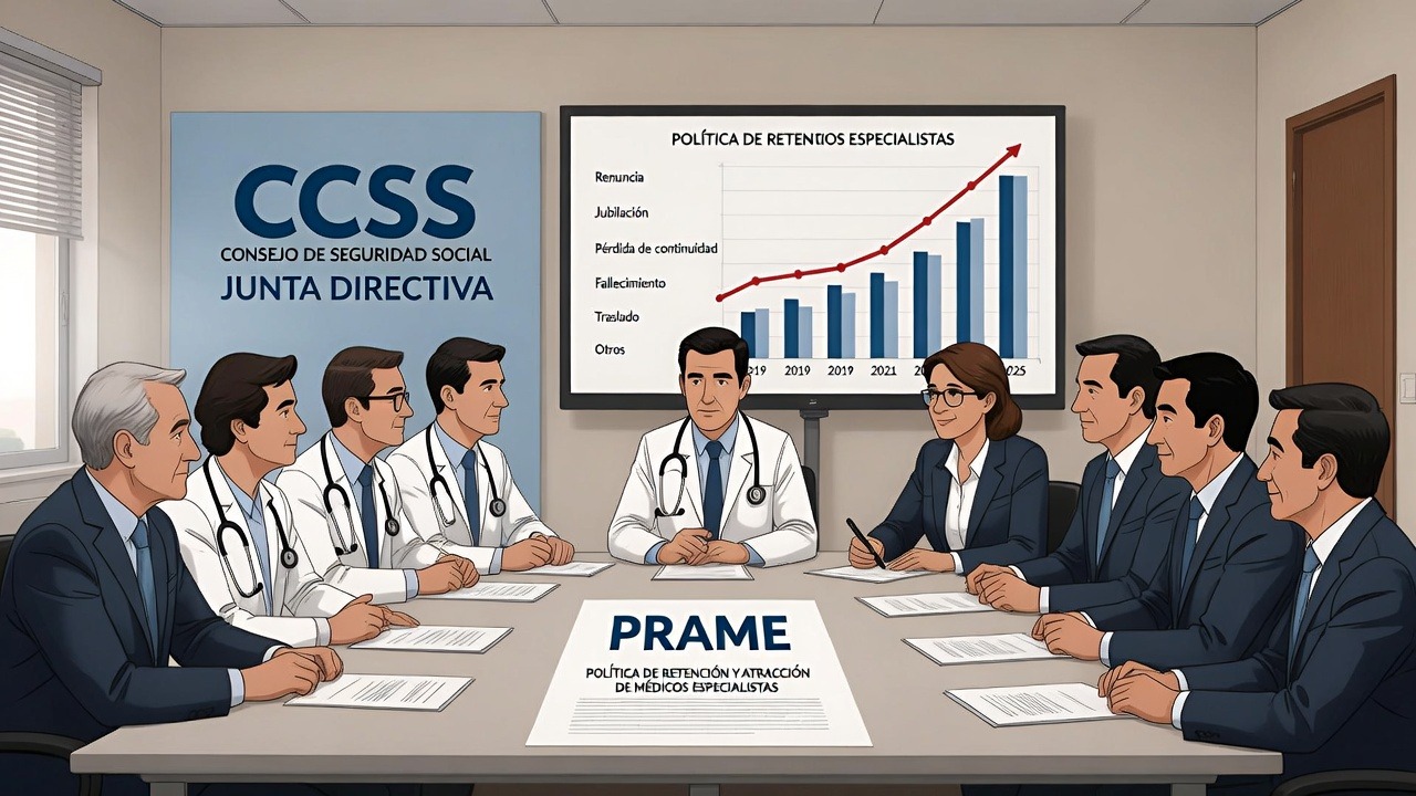 Junta Directiva de la CCSS aprueba Política de Retención y Atracción de Médicos Especialistas (PRAME)