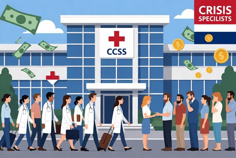 Más especialistas renuncian a la CCSS tras concluir su formación en la institución