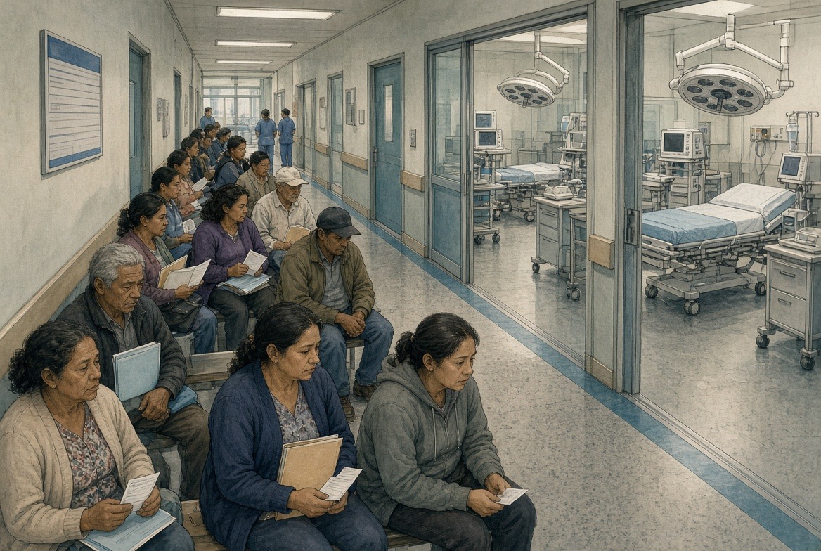 Cirujanos de la CCSS dedican poco tiempo a operaciones; lista de espera supera los 204 mil casos
