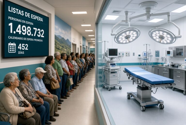 Listas de espera de la CCSS rozan 1,5 millones de casos mientras hay quirófanos y equipos ociosos