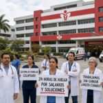 Huelga nacional de 24 horas inicia en la CCSS por atrasos en pagos salariales